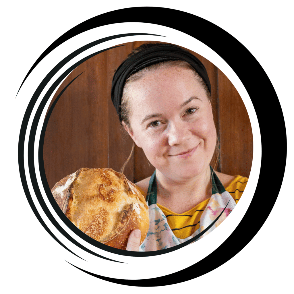 A photo of Alicia Pyle creator of the food blog rooteddeephome.com